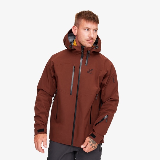 Cyclone Rescue Jacket 2.0 Miehet Earth, Koko:XL - Ulkoilutakki, Kuoritakki & Tuulitakki