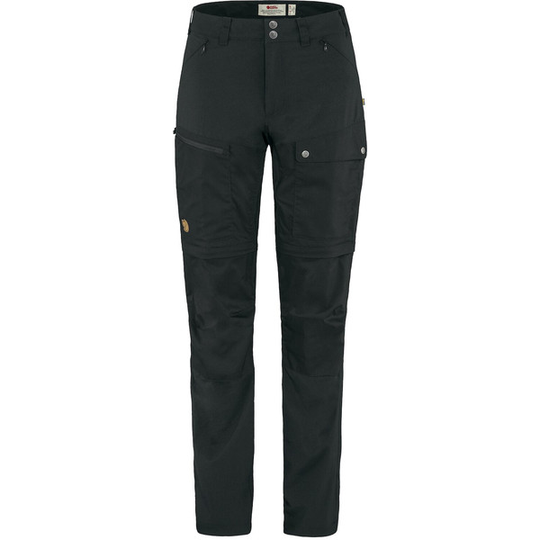 Fjällräven Abisko Midsummer Zip Off Trousers W - Black - Naiset - 36 - Partioaitta