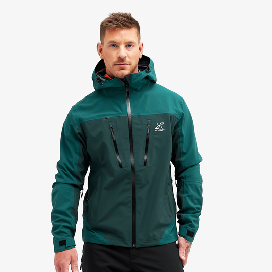 Silence Proshell Jacket Miehet Deep Teal 2.0, Koko:2XL - Ulkoilutakki, Kuoritakki & Tuulitakki