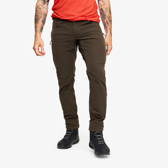 Explorer Outdoor Jeans Miehet Hazel, Koko:XL - Ulkoilufarkut