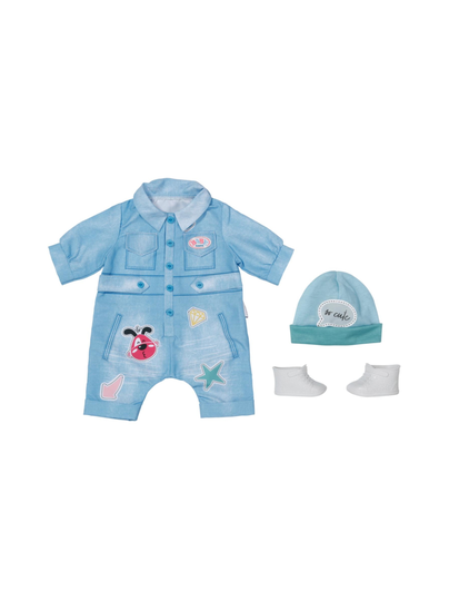 Baby born deluxe jeans overall
