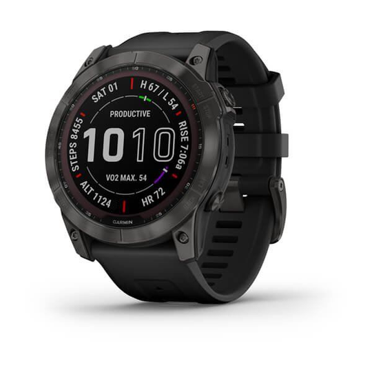 Garmin fēnix® 7X – Sapphire Solar Edition, 51mm