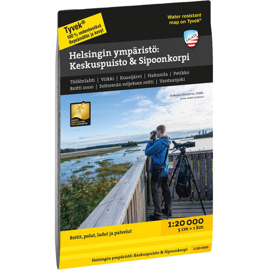 Calazo Helsingin Ympäristö: Keskuspuisto & Sipoonkorpi - Nocolor - OneSize - Partioaitta