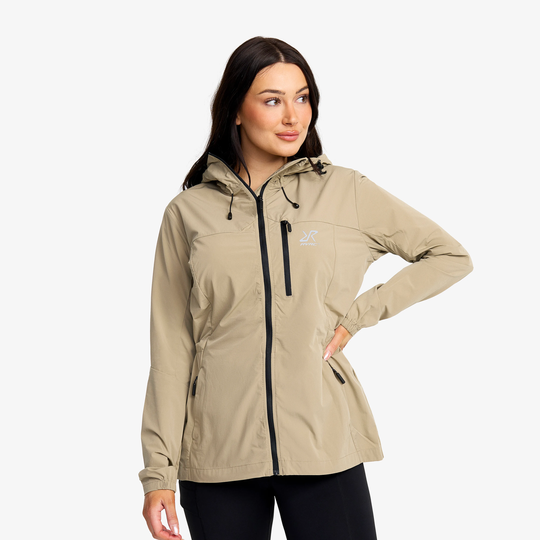 Aspect Wind Jacket Naiset Khaki, Koko:2XL - > Takit > Urheilutakit
