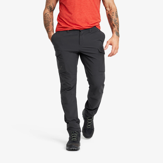 Adventure Cargo Stretch Pants Miehet Anthracite, Koko:XL - Ulkoiluhousut, Vaellushousut & Retkeilyhousut