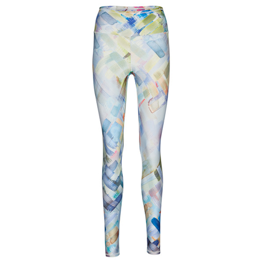 MANDALA Fancy Legging - Scribbles Print - Naiset - XS - Partioaitta