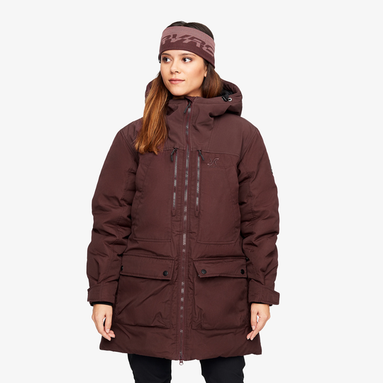 Outdoor Parka Naiset Dark Vintage Rose, Koko:XS - Ulkoilutakki, Kuoritakki & Tuulitakki
