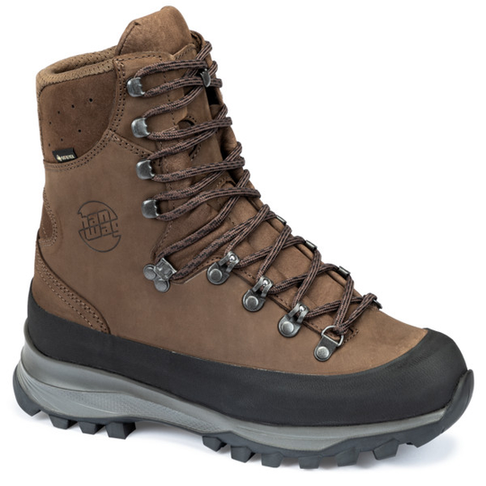 Hanwag Brenner Pro Wide Lady Gtx - Brown/asphalt - Naiset - 3,5 - Partioaitta
