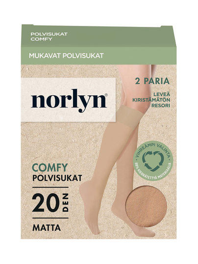 Comfy -polvisukat 20 den, 2-pack