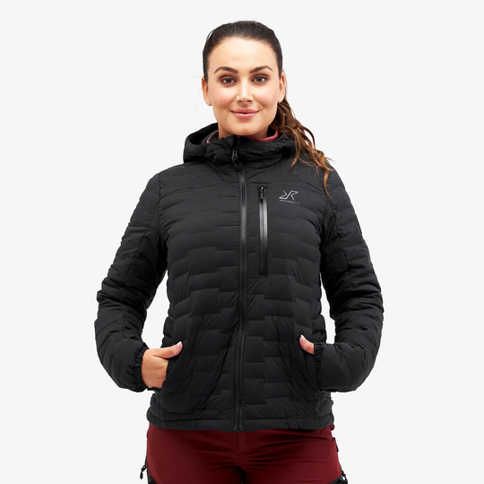 Flex Down Jacket Naiset Black, Koko:L - Ulkoilutakki, Kuoritakki & Tuulitakki