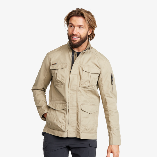 All-Day Jacket Miehet Khaki, Koko:2XL - Ulkoilutakki, Kuoritakki & Tuulitakki