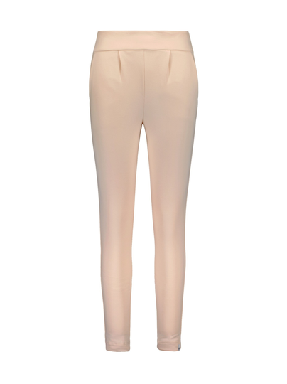 Casual chic pants, ivory