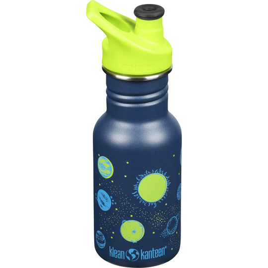 Klean Kanteen Kid Classic Narrow 355ml - Kid Sport Cap - Planets - OneSize - Partioaitta