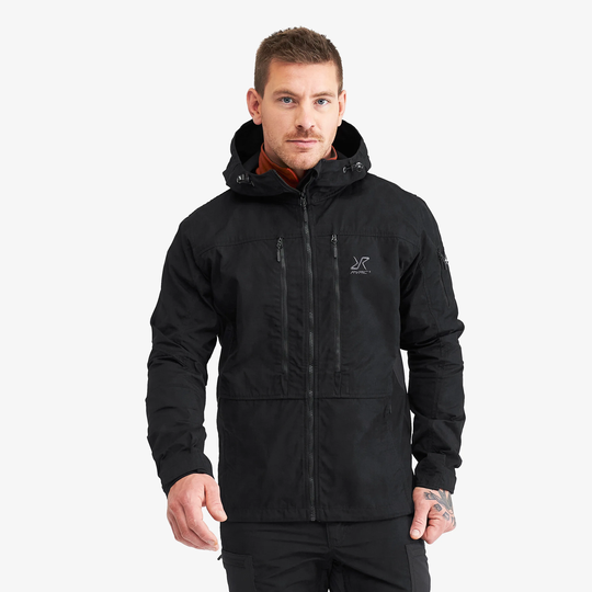 Wander Pro Jacket Miehet Black, Koko:L - Ulkoilutakki, Kuoritakki & Tuulitakki