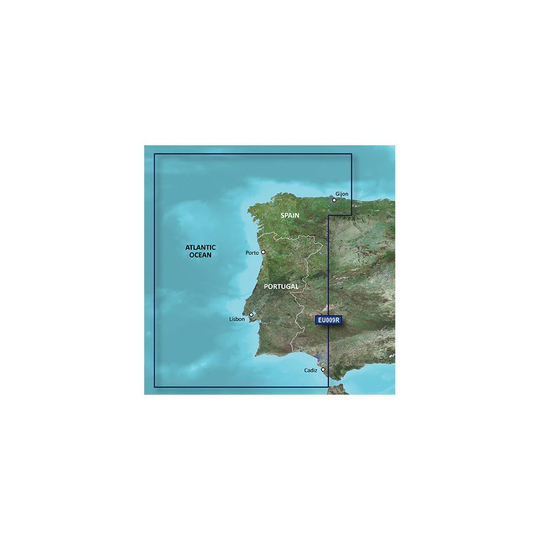 Garmin Portugali - Luoteis-Espanja microSD ™ / SD ™, Kartat & Ohjelmistot
