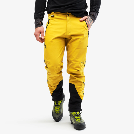 Cyclone Rescue Pants Miehet Lemon Curry, Koko:2XL - Ulkoiluhousut, Vaellushousut & Retkeilyhousut