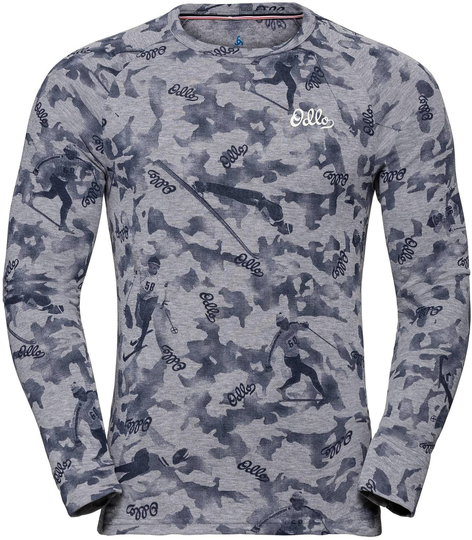 Odlo Men's Active Warm Originals Long Sleeve Base Layer Top