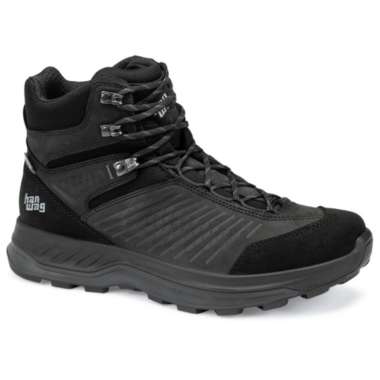 Hanwag Bluestrait Mid Es - Black/asphalt - Miehet - 10 - Partioaitta