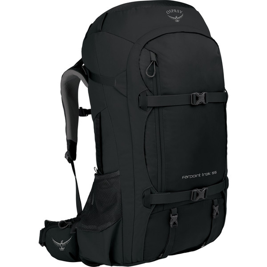 Osprey Farpoint Trek 55 - Black - Unisex - OneSize - Partioaitta