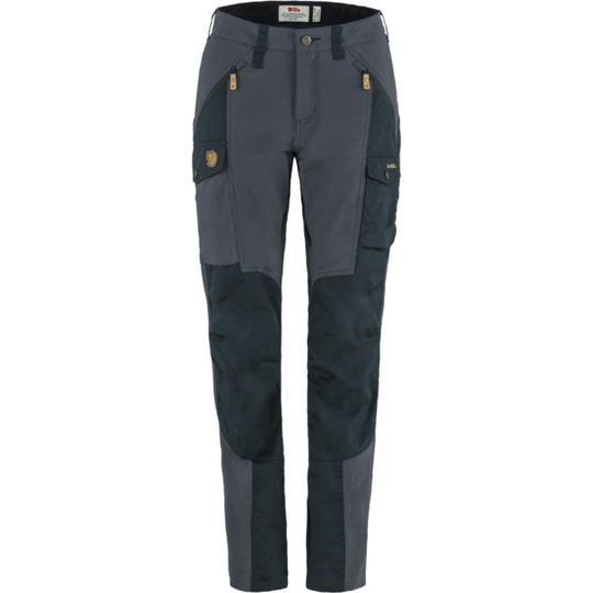 Fjällräven Nikka Trousers Curved W - Dark Navy - Naiset - 34 - Partioaitta