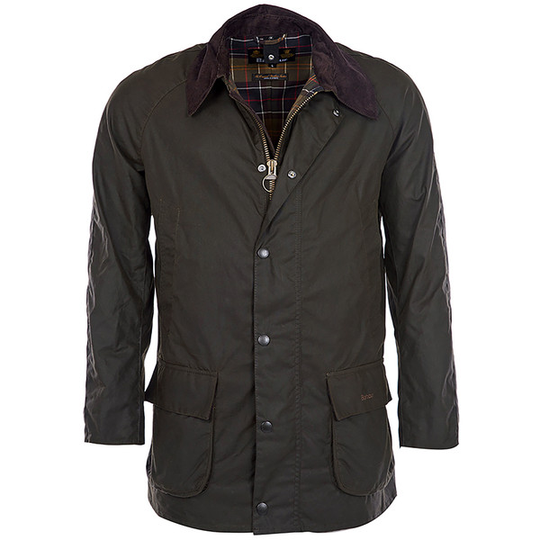 Barbour Bristol Wax Jacket - Olive - Miehet - M - Partioaitta