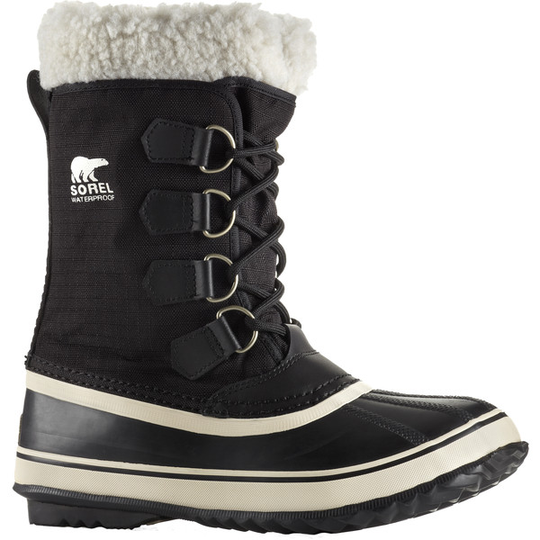 Sorel Winter Carnival Wp - Black, Stone - Naiset - US 6 - Partioaitta