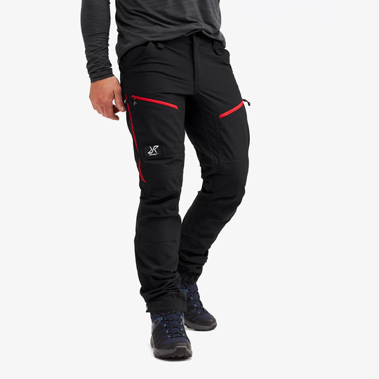RVRC GP Pro Pants Miehet Black/Red, Koko:2XL - Ulkoiluhousut, Vaellushousut & Retkeilyhousut