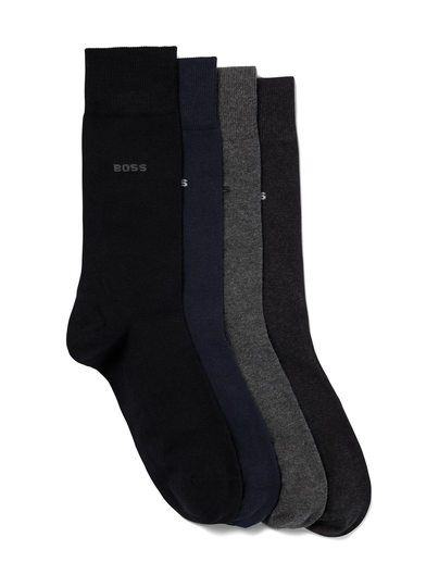 Unicolor -sukat 4-pack