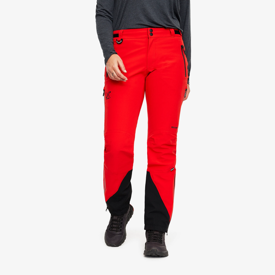 Cyclone Rescue Pants Naiset Flame Scarlet, Koko:L - Ulkoiluhousut, Vaellushousut & Retkeilyhousut