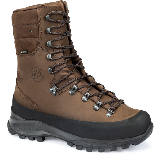 Hanwag Brenner Pro Wide Gtx - Brown/asphalt - Miehet - 10 - Partioaitta