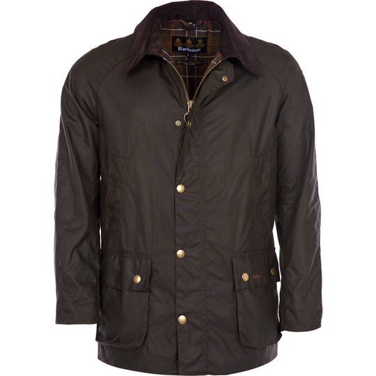 Barbour Ashby Wax Jacket - Olive - Miehet - L - Partioaitta