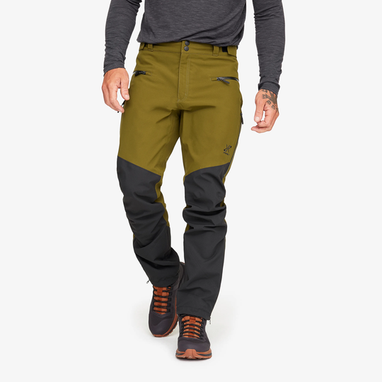 Silence Proshell 2.0 Pants Miehet Dark Olive/Moonless Night, Koko:2XL - Ulkoiluhousut, Vaellushousut & Retkeilyhousut