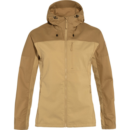 Fjällräven Abisko Midsummer Jacket W - Dune Beige-buckwheat Brown - Naiset - L - Partioaitta
