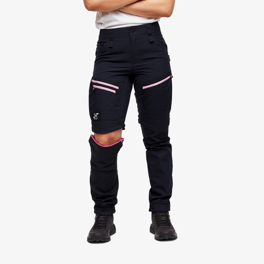 RVRC GP Pro Zip-off Pants Naiset Peacemaker/Orchid Smoke, Koko:2XL - Zip-off-housut