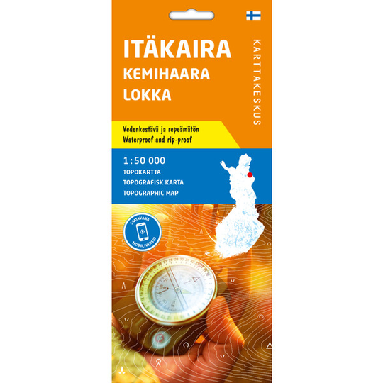 Karttakeskus Itäkaira Kemihaara Lokka - Nocolor - OneSize - Partioaitta