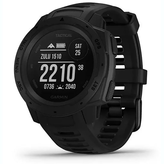 Garmin Instinct – Tactical Edition, Musta