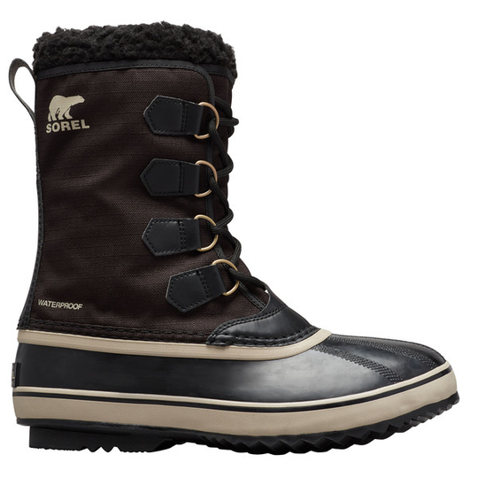 Sorel 1964 Pac Nylon Wp - Black Ancient Fossil - Miehet - US 8 - Partioaitta