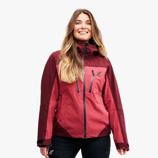Silence Proshell Jacket Naiset Earth Red, Koko:L - Ulkoilutakki, Kuoritakki & Tuulitakki