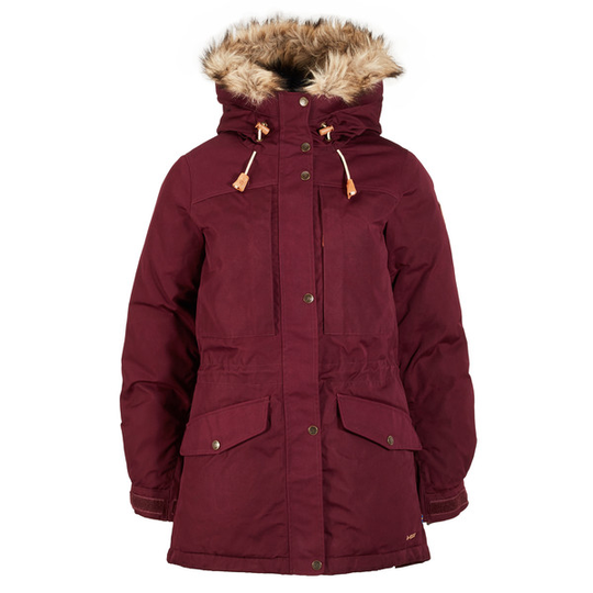 Fjällräven Singi Down Jacket W - Dark Garnet - Naiset - XS - Partioaitta