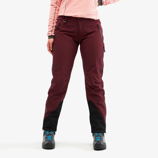 Cyclone Rescue Pants Naiset Burgundy, Koko:L - Ulkoiluhousut, Vaellushousut & Retkeilyhousut