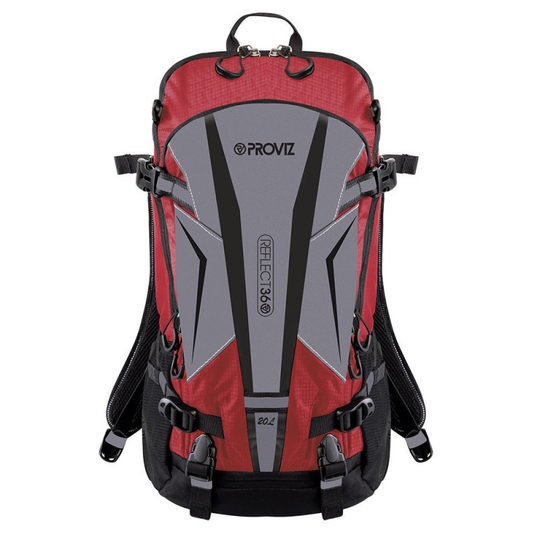 Proviz Reflect360 Touring heijastava reppu 20L punainen