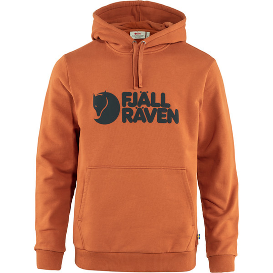 Fjällräven Fjällräven Logo Hoodie M - Terracotta Brown - Miehet - L - Partioaitta