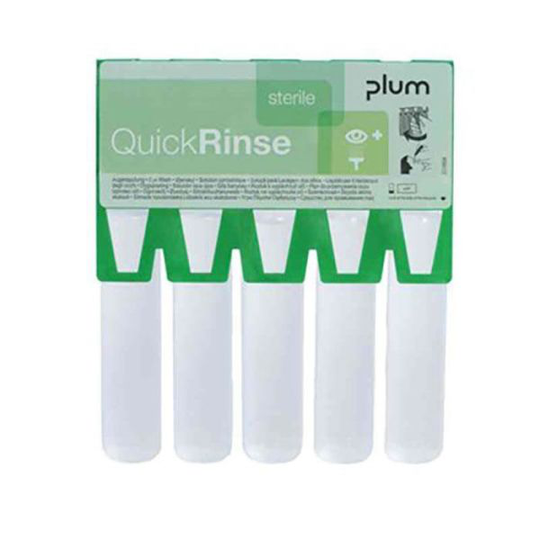 Plum QuickRinse Silmähuuhdeampulli 20 ml, 5 kpl