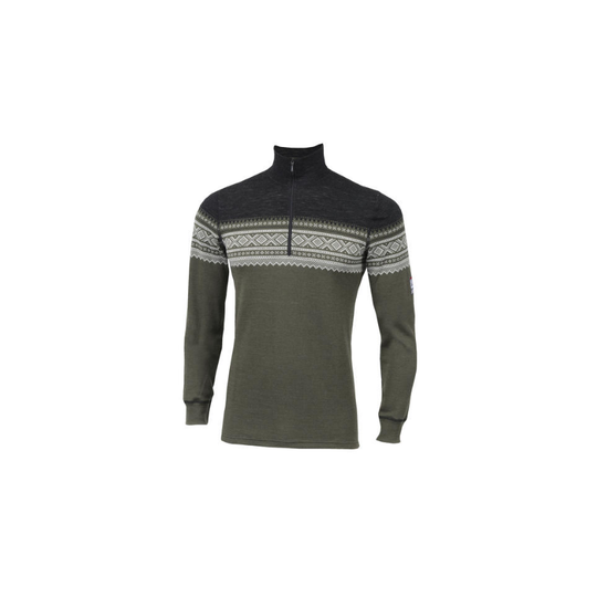 Aclima Marius Mock Neck zip Nord