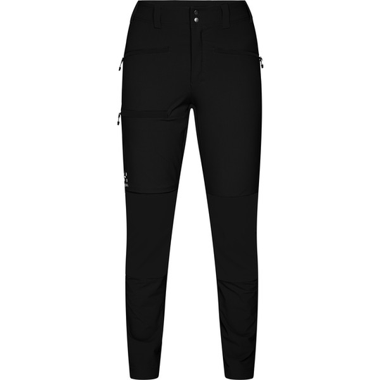 Haglöfs Mid Slim Pant Women - True Black - Naiset - 34 - Partioaitta
