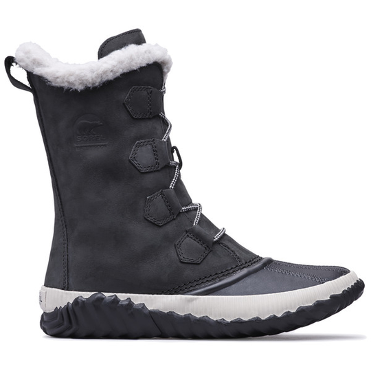 Sorel Out N About Plus Tall - Black - Naiset - US 6 - Partioaitta