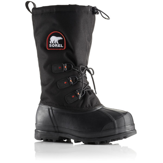 Sorel Glacier Xt Wp - Black, Red Quartz - Miehet - US 10 - Partioaitta
