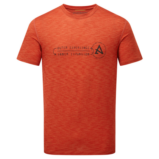 Artilect M Sprint Tee Expansion - Brick - Miehet - S - Partioaitta