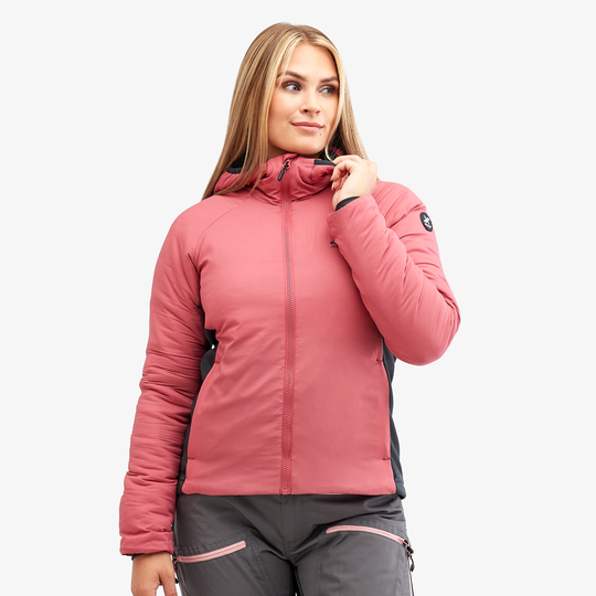 Helium Puffy Jacket Naiset Baroque Rose, Koko:S - Ulkoilutakki, Kuoritakki & Tuulitakki
