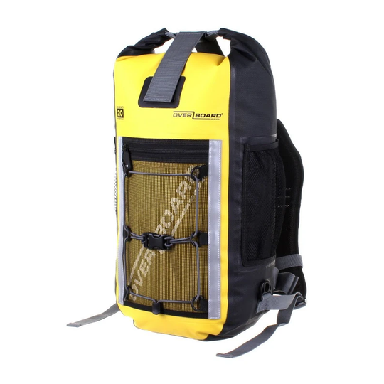 OverBoard Pro-Sports vedenpitävä reppu 20L keltainen